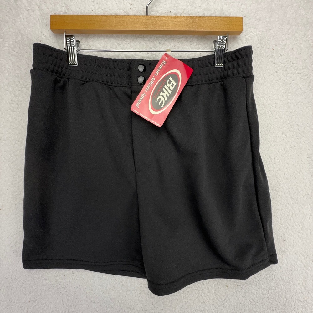 Vintage‎ Bike Athletic Women's XL Black Athletic Shorts L450 NWT